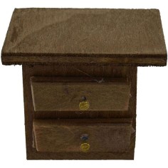 Comodino cm 2,4x1,5x3,2 h. Mondo Presepi