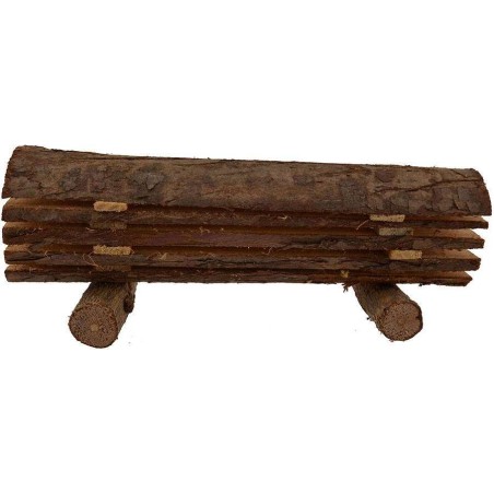 Tronco tagliato cm 12x4x4 h. Mondo Presepi