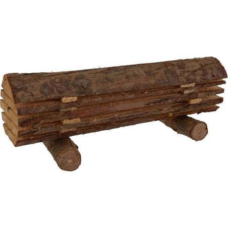 Tronco cortado cm 12x4x4 h. Mundo Pesebres