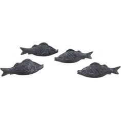 Set 4 pesci in pvc animali per presepe