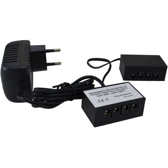 Alimentatore per strisce a led con spinotto DC 2,5