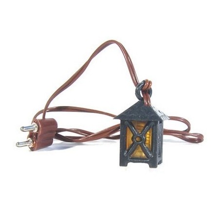 Linterna para belén pequeña con luz amarilla 3,5Volt- LG43 Mundo