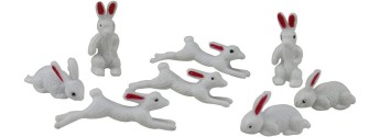Set of 8 rabbits - Cod. W31