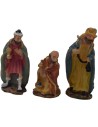 Conjunto de 6 cm de Natividad y Tres Reyes Magos Mundo Pesebres