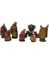 Cm 6 Set Natività e Tre Re magi Mondo Presepi