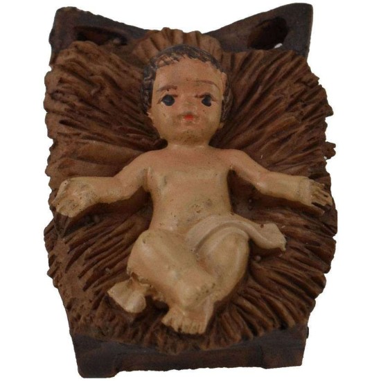 Natividad en resina belén 9 cm Mundo Belénes