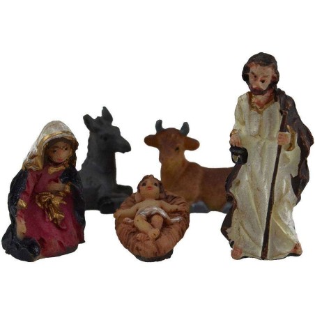 Natività cm 3 set 11 soggetti Mondo Presepi