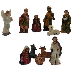 Natività cm 3 set 11 soggetti Mondo Presepi