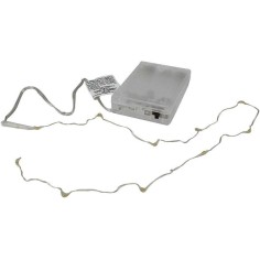 10 Micro LED a pilas luz fría Mundo Pesebres