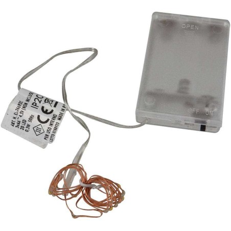 20 Micro LED a pilas Multicolor Mondo Presepi