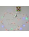 20 Micro LED a pilas Multicolor Mondo Presepi