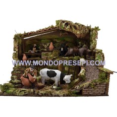 Escena con 4 movimientos 10 cm Mundo Belenes