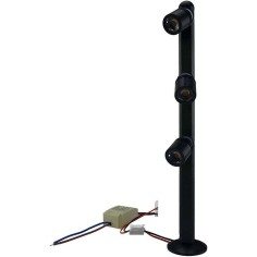 Multispot 3 led orientabili Luce Calda