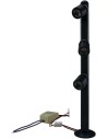 Multispot 3 led orientabili Luce Calda