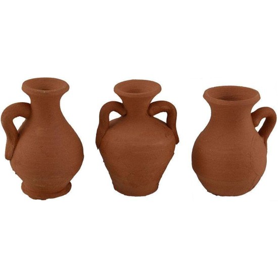 Set of 3 amphorae 4 cm Nativity World