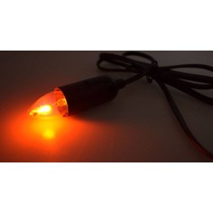 Lamp holder with cable and plug + lamp fire 5 cm Art. fc01 2