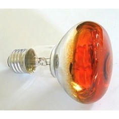 Lampada spot arancio E27-60W Cod. IL04 Mondo Presepi