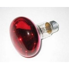 Lampada spot rossa E27-60W Cod. IL03