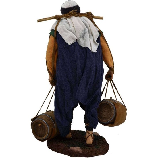 Man with 30 cm barrels