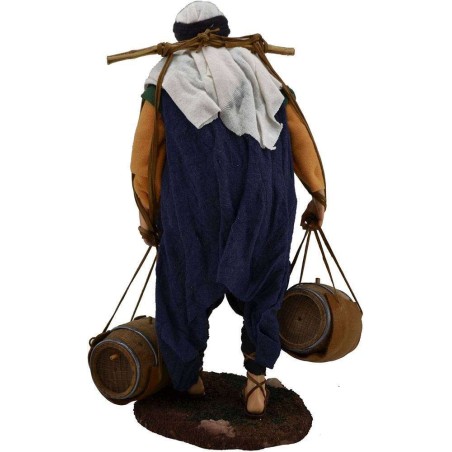 Man with 30 cm barrels