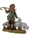 Shepherd with flock 12 cm Fontanini