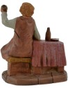 Man sitting at the table 12 cm Fontanini