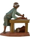 Carpenter boy planing 12 cm Fontanini