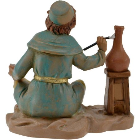 Shepherd painting 12 cm Fontanini