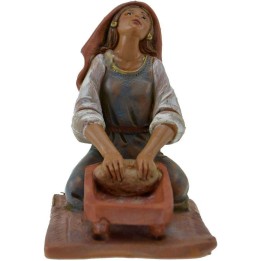 Donna che impasta 12 cm Fontanini
