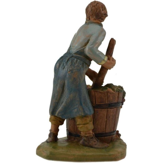 Boy pressing grapes 12 cm Fontanini