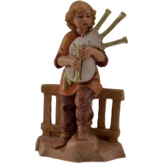 Bagpiper boy 12 cm Fontanini