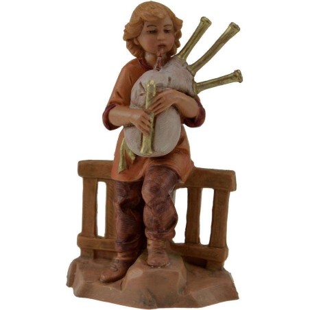 Bagpiper boy 12 cm Fontanini