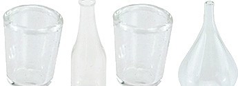 - Miniatures of Glass (bottles, glasses ...)