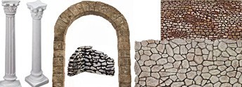 - Columns-Arches - Walls