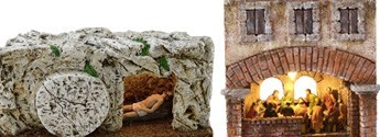 Scenography for Easter Nativity Scenes
