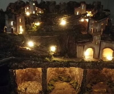 L' illuminazione nel presepe